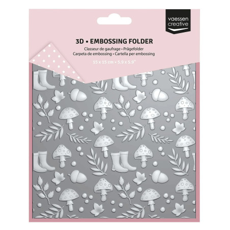 Vaessen Creative Embossing Folder Figure d'Autunno