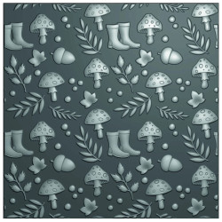 Vaessen Creative Embossing Folder Figure d'Autunno