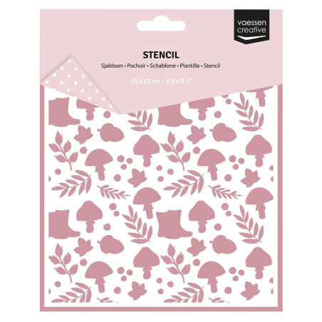 Vaessen Creative Stencil Figure d'Autunno