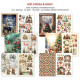 Ciao Bella HOT COCOA & HOLLY A4 Junk Journal Ephemera Book 32pz