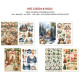 Ciao Bella HOT COCOA & HOLLY A4 Junk Journal Ephemera Book 32pz
