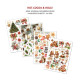 Ciao Bella HOT COCOA & HOLLY A4 Junk Journal Ephemera Book 32pz