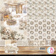 Ciao Bella Winter Season Patterns Pad 30x30cm