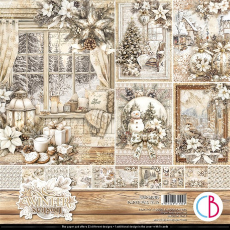 Ciao Bella WINTER SEASON Paper Pad 30x30cm