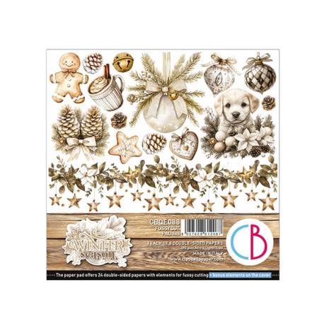 Ciao Bella WINTER SEASON Fussy Cut Pad 15x15cm
