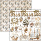 Ciao Bella WINTER SEASON Fussy Cut Pad 15x15cm