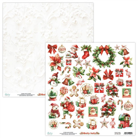 Mintay Papers Holly Jolly Elements 30x30cm