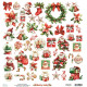 Mintay Papers Holly Jolly Elements 30x30cm