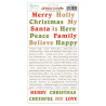 Mintay Papers Holly Jolly Paper Stickers Words