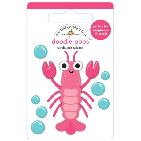 Doodlebug Design Summer Fun Louie Lobster Doodle-Pops