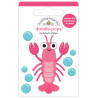 Doodlebug Design Summer Fun Louie Lobster Doodle-Pops