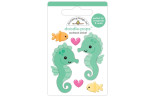 Doodlebug Design Summer Fun Sam & Sally Seahorse Doodle-Pops