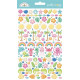 Doodlebug Design Summer Fun Puffy Icons Stickers