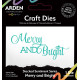 ARDEN Creative Studio Merry and Bright Craft Dies