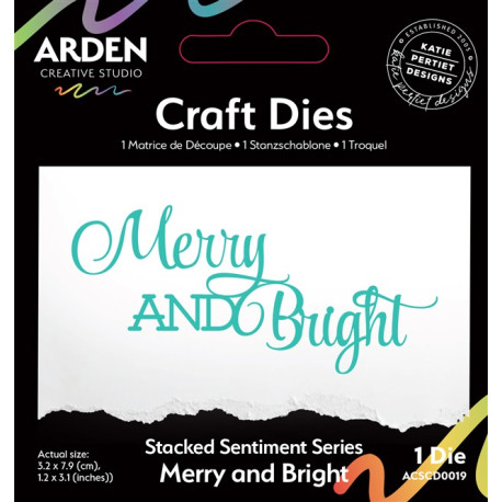 ARDEN Creative Studio Merry and Bright Craft Dies