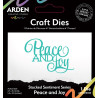ARDEN Creative Studio Peace and Joy Craft Dies