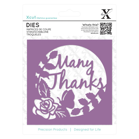 XCUT Many Thanks Topper