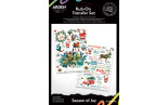 ARDEN Creative Studio Season of Joy Rub-On Transfer Set 15x20cm 4 fogli
