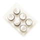 Button Press Adhesive Magnets 6pz We R Memory Keepers