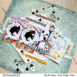 49 and Market Botanical Buzz Laser Cut Elements 117pz