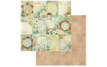 49 and Market Botanical Buzz Blooming Double-Sided Cardstock 30x30cm