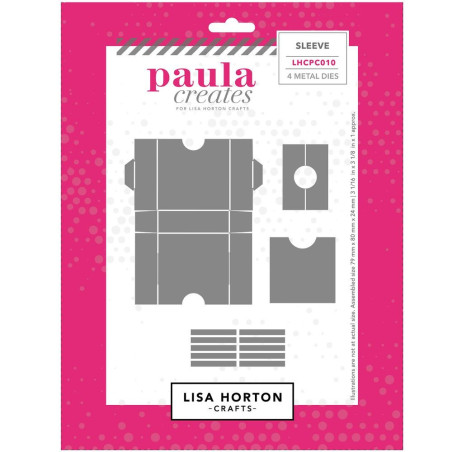 Lisa Horton Crafts Paula Creates SLEEVE Die Set