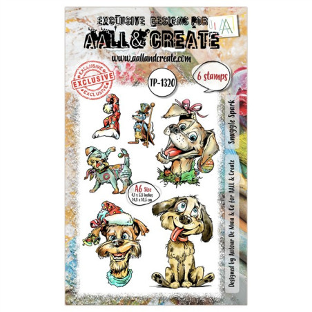 AALL & Create Stamp Set A6 1320 Snuggle Spark