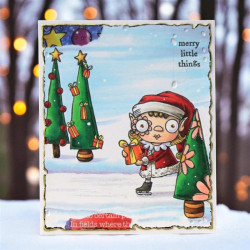 AALL & Create Stamp Set A7 1317 Merry Little Things