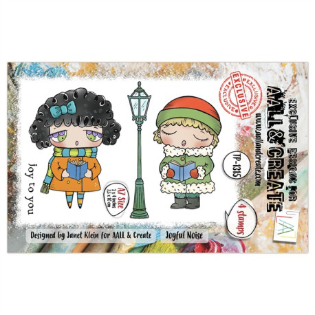 AALL & Create Stamp Set A7 1315 Joyful Noise