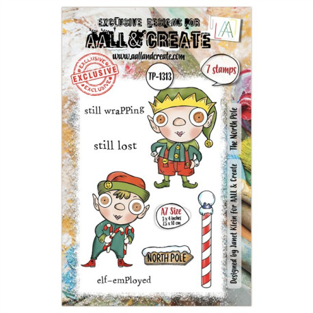 AALL & Create Stamp Set A7 1313 The North Pole