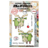 AALL & Create Stamp Set A7 1312 Moose-tletoe