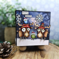 AALL & Create Stamp Set A7 1312 Moose-tletoe