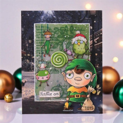 AALL & Create Stamp Set A7 1311 Elf Made