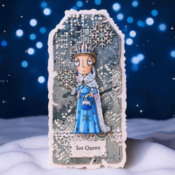 AALL & Create Stamp Set A7 1308 Ice Queen Dee