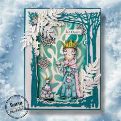 AALL & Create Stamp Set A7 1308 Ice Queen Dee