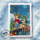 AALL & Create Stamp Set A7 1319 Carols and Cancellations