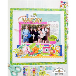 Doodlebug Design Summer Fun Puffy Icons Stickers