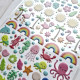 Doodlebug Design Summer Fun Puffy Icons Stickers