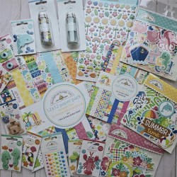 Doodlebug Design Summer Fun Odds & Ends 80 pezzi