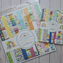Doodlebug Design Summer Fun Paper Pack 30x30cm
