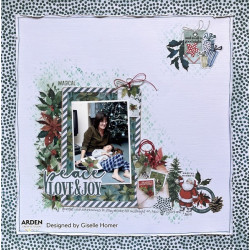 ARDEN Creative Studio Season of Joy Paper Pad 30x30cm
