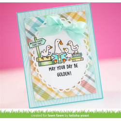 Lawn Fawn Woodgrain Stencil