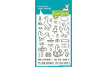 LAWN FAWN Silly Goose! Clear Stamps