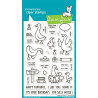 LAWN FAWN Silly Goose! Clear Stamps
