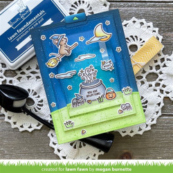 LAWN FAWN Halloween Mice Clear Stamps