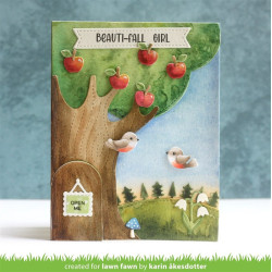 LAWN FAWN Knock Knock, Who's There? Tree Add-On Cuts