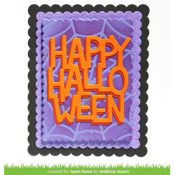 LAWN FAWN Giant Happy Halloween: Portrait Cuts