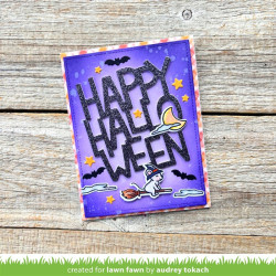 LAWN FAWN Giant Happy Halloween: Portrait Cuts