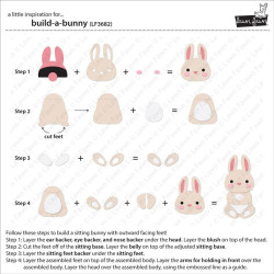 LAWN FAWN Build-A-Bunny Cuts