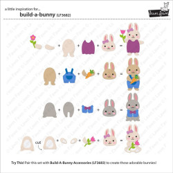 LAWN FAWN Build-A-Bunny Cuts